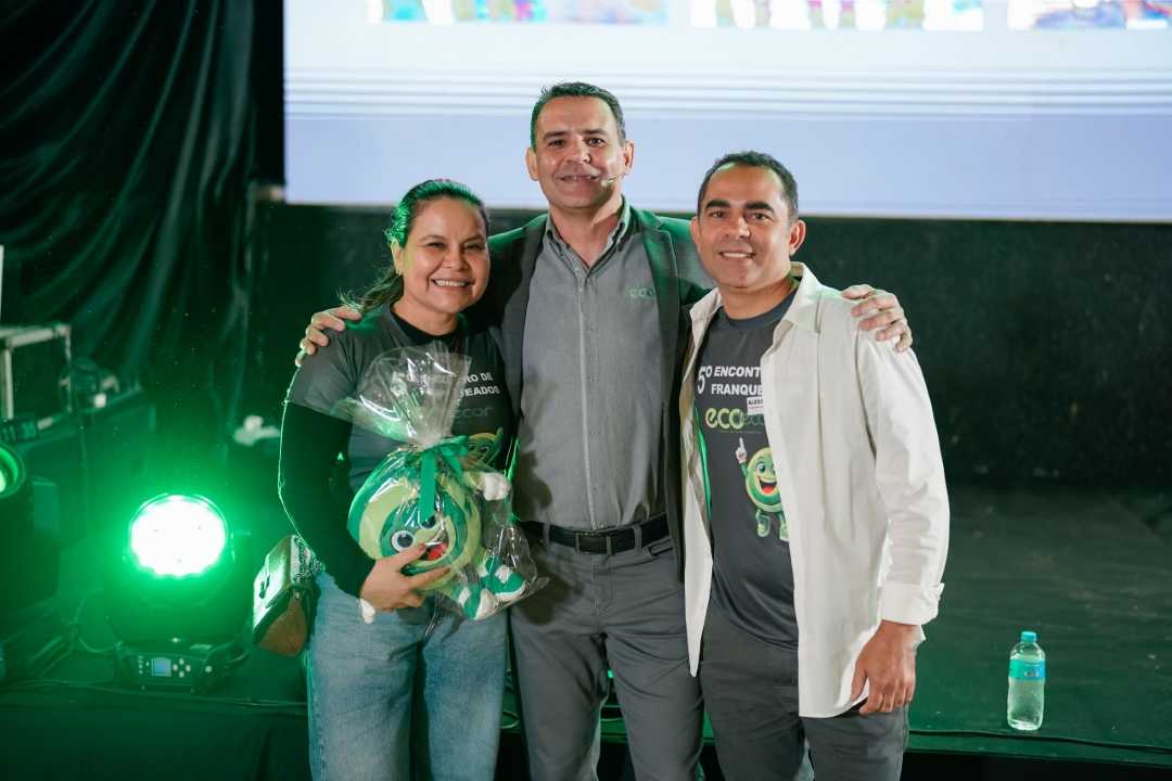 Franqueados durante encontro Ecodecor